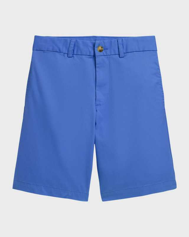Boy's Twill Preppy Shorts, Size 8-20